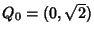 $Q_0=(0,\sqrt 2)$