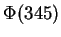 $ \Phi(345)$